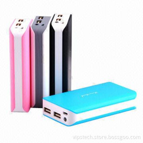 Power Bank with Double USB Ports, Triple Safety Protection, One-year After-service